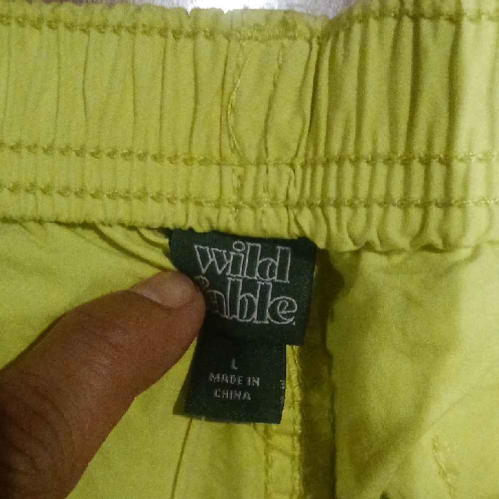 Wild Fable Bright Yellow Wide Leg Pants - Picture 4 of 5